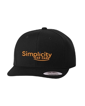 Picture of Simplicity Flat Bill Snapback Hat